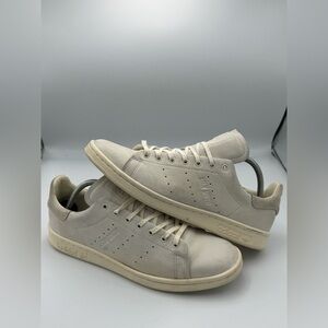 adidas Gender Inclusive Stan Smith Lux Sneaker Off White Cream no box sz 11